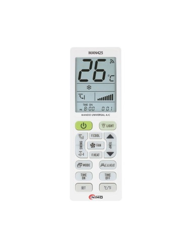Mando Aire Acondicionado Compatible con Marca AIRESWAN