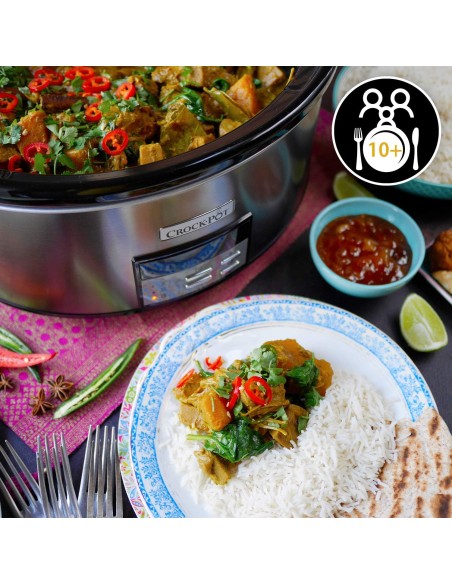 Crock-Pot olla de cocción lenta digita