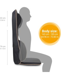 Medisana MC 825 Almohadilla de masaje Shiatsu para espalda y cuello, 2