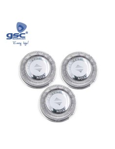CUCHILLAS ROTATORIAS MAQUINA AFEITAR COMPATIBLE PHILIPS HQ4 Ref. 002703028