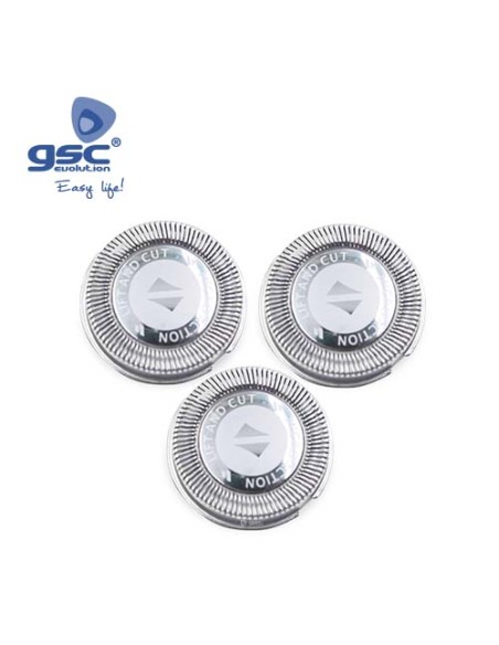 CUCHILLAS ROTATORIAS MAQUINA AFEITAR COMPATIBLE PHILIPS HQ4 Ref. 002703028