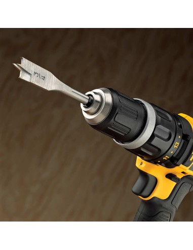 DEWALT DCD709D2T-QW - Taladro Percutor sin escobillas XR 18V, 2 Baterías Li-Ion 2 Ah y Cargador Multi-voltaje XR