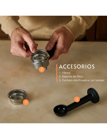 Cafetera Krups Espresso Virtuoso Essential