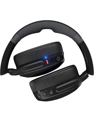 Skullcandy Crusher EVO Cascos Inalámbricos Bluetooth, Bajos Multisensoriales, Ajuste Over-Ear Aislante del Ruido, 40 Horas de Au