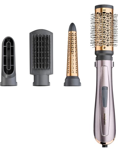 Asciugacapelli BaByliss 6719DE Italian Air Pro Ionic, 2 ugelli e diffusore, getto d'aria fredda bloccabile, grigio antracite, 22