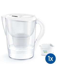 FILTRO PER CARAFFA BRITA Marella XL Blanche (3,5 L) include 1 cartuccia Maxtra Pro All-1 2