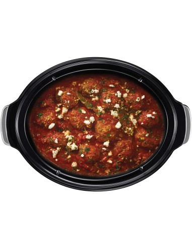 Crock-Pot Olla de cocción lenta digital gran capacidad, para preparar multitud de recetas | 7,5 L | Acero Inoxidable [CSC063]