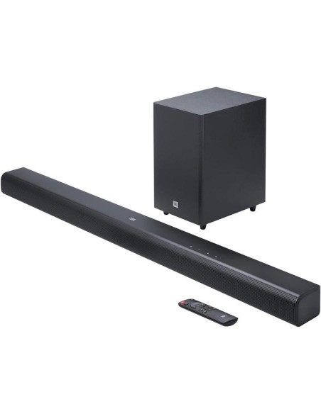 Barre de son avec caisson de basses - JBL JBLSB550, Bluetooth, caisson de basses sans fil, 250 W, noire