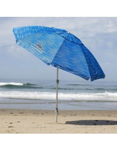 Tommy Bahama - Sombrilla de playa, color celeste  2024