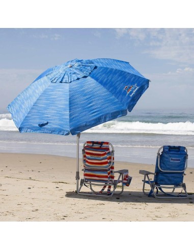 Tommy Bahama - Parasol de plage, bleu clair 2026