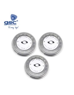 CUCHILLAS ROTATORIAS MAQUINA AFEITAR COMPATIBLE PHILIPS KQ55 Ref. 002703029