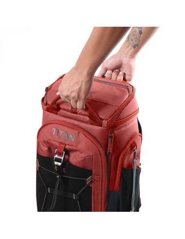 TECNOLIFE Nevera portátil Tipo Mochila Titan Artic Zone roja