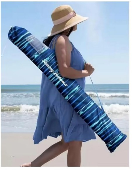 Tommy Bahama - Guarda-sol de praia, azul 2026