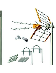 KIT ANTENA 149222 + ROLLO 20M + TELEVES
