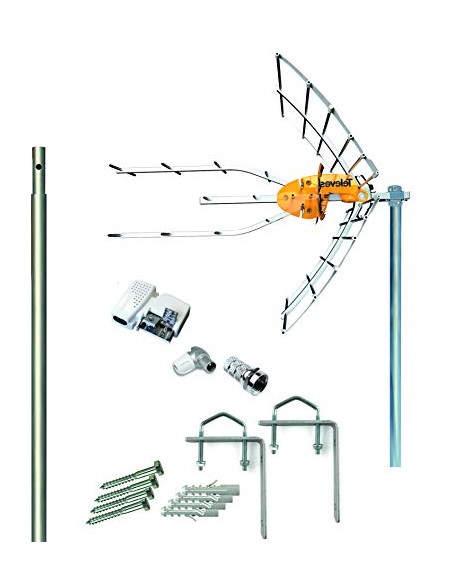 KIT ANTENA 148922 + MASTIL 1M TELEVES KIT ANTENA 148922 + MASTIL 1M TELEVES