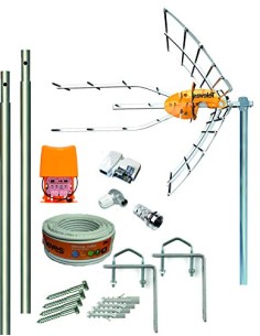 KIT ANTENA 148922 + AMPLIFICADOR + FUENT