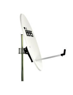 KIT ANTENA PARABOLICA 63CM ALUMINIO TELE 2