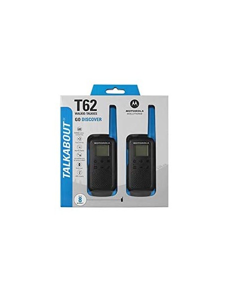 PAREJA WALKIES MOTOROLA T62 GO DISCOVER
