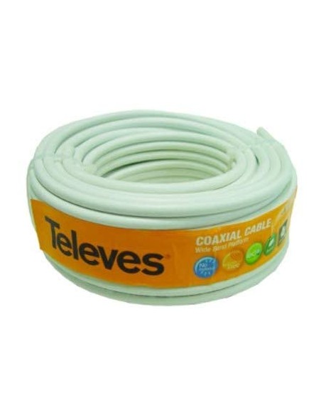 KIT ROLLO CABLE TELEVES DE 20MT 435501 +