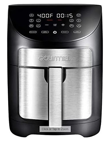 Gourmia Freidora digital de aire de 6 Qt