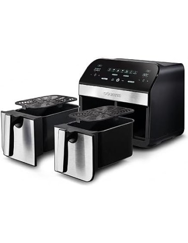 FREIDORA DE AIRE DOBLE COMPARTIMENTO GOURMIA GAF96610 9.4L