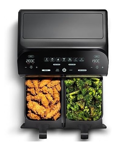 FREIDORA DE AIRE DOBLE COMPARTIMENTO GOURMIA GAF96610 9.4L