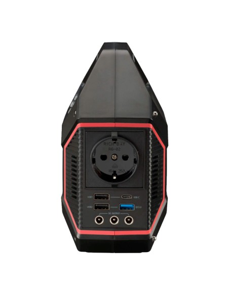 RECHARGEABLE LITHIUM BATTERY - LARGE CAPACITY 155WH - 1 AC 220V OUTPUT - 3 DC 9~12V OUTPUT - 4 USB OUTPUTS (1 USB C OUTPUT) - L