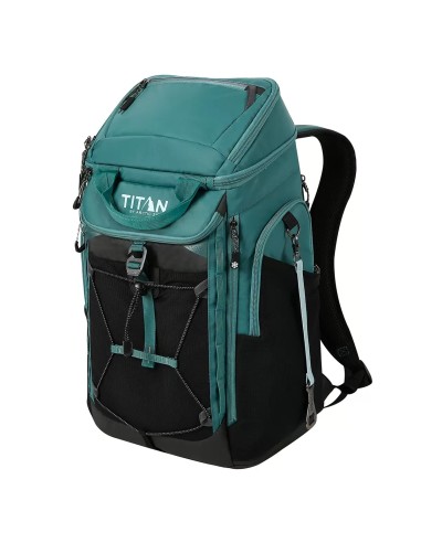 TECNOLIFE TITAN Nevera portátil con Asas Tipo Mochila. Capacidad 26 latas. NUEVO MODELO 2024. COLOR VERDE