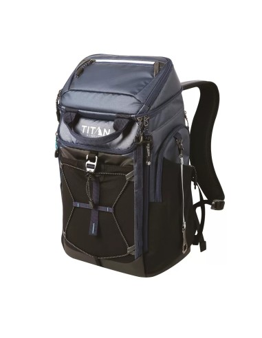 TECNOLIFE TITAN Nevera portátil con Asas Tipo Mochila. Capacidad 26 latas. NUEVO MODELO 2024. COLOR AZUL