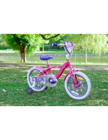Bicicleta Huffy Prinses Disney Princesa 16", Rosa, S