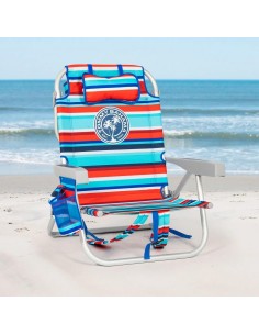TECNOLIFE Silla Playa Tommy Bahama Roja Modelo 2025