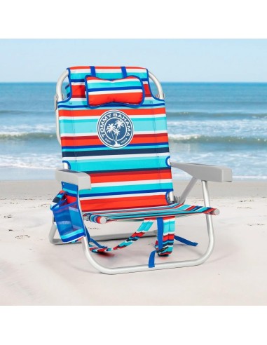 TECNOLIFE Silla Playa Tommy Bahama Roja Modelo 2026