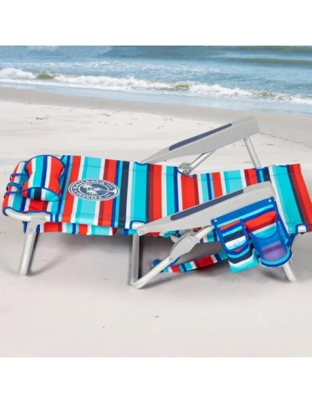 TECNOLIFE Silla Playa Tommy Bahama Roja Modelo 2025