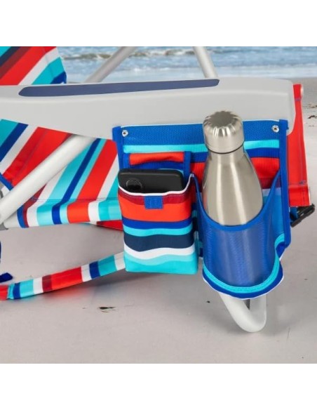 TECNOLIFE Silla Playa Tommy Bahama Roja Modelo 2025