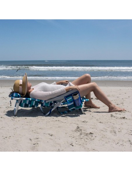 Chaise de plage TECNOLIFE Tommy Bahama verte, modèle 2026