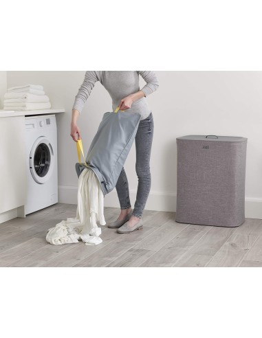 CESTO DE ROPA CON TAPA 90LCON BOLSAS EXTRAIBLES JOSEPH TOTA