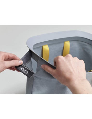 CESTO DE ROPA CON TAPA 90LCON BOLSAS EXTRAIBLES JOSEPH TOTA