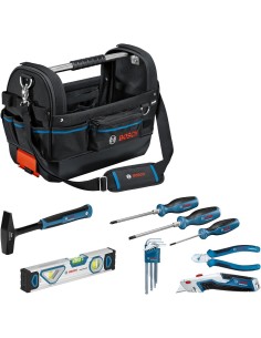 Bosch Professional kit combinado GWT 20 + set de herramientas de mano