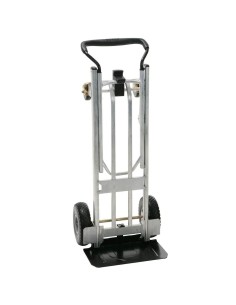 Cosco carretilla Diablo 3 en 1 de Aluminio con Ruedas Planas 450 kg