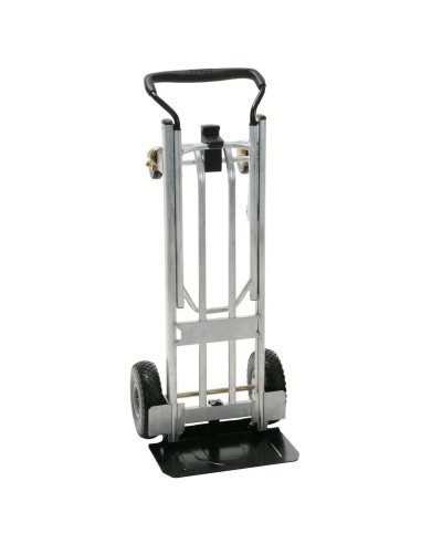 Cosco carretilla Diablo 3 en 1 de Aluminio con Ruedas Planas 450 kg